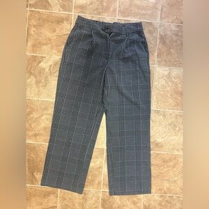 Old Navy women’s Charcoal Checkered Dress Pants